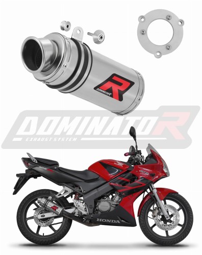 εξάτμιση τελικό DOMINATOR GP1 κατάλληλο για τη μοτοσυκλέτα Honda CBR 125 2004 - 2010