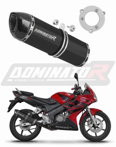 Honda CBR 125 2004 - 2010 εξάτμιση τελικό HP1 BLACK + dB killer