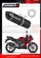 εξάτμιση τελικό DOMINATOR HP1 ΜΑΥΡΟ για μοτοσυκλέτα Honda CBR 125 2004 - 2010 2