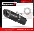 εξάτμιση τελικό DOMINATOR HP1 ΜΑΥΡΟ για μοτοσυκλέτα Honda CBR 125 2004 - 2010 3