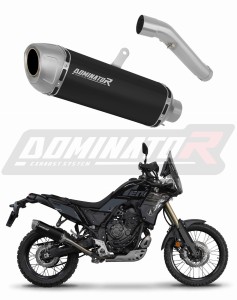 Yamaha Tenere 700 2021 - 2024 εξάτμιση τελικό S6 BLACK + dB killer