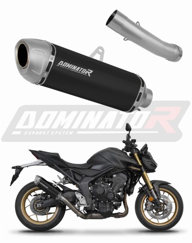 εξάτμιση τελικό DOMINATOR S6 ΜΑΥΡΟ για τη μοτοσυκλέτα Honda CB 1000 Hornet / SP 2025