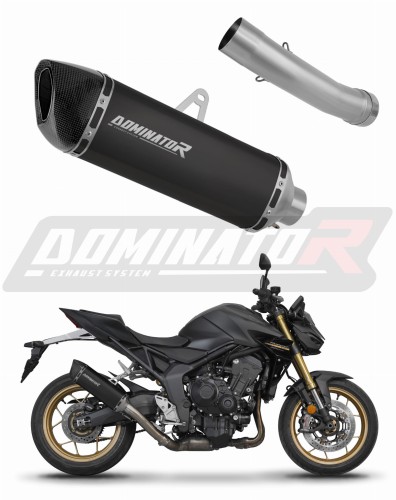 εξάτμιση τελικό DOMINATOR HP6 ΜΑΥΡΟ κατάλληλο για τη μοτοσυκλέτα Honda CB 1000 Hornet / SP 2025
