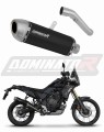 εξάτμιση τελικό DOMINATOR S6 ΜΑΥΡΟ για μοτοσυκλέτα Yamaha Tenere 700 2025 - 2026