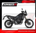 εξάτμιση τελικό DOMINATOR GPF ΜΑΥΡΟ κατάλληλο για μοτοσυκλέτα Yamaha Tenere 700 2019 - 2020 5