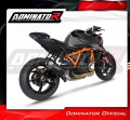 εξάτμιση τελικό DOMINATOR S6 ΜΑΥΡΟ κατάλληλο για μοτοσυκλέτα KTM 1290/1390 Super Duke 2020 - 2025 4