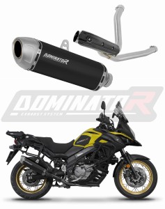 Suzuki DL 650 V-Strom 2017 - 2025 εξάτμιση τελικό S6 BLACK + dB killer