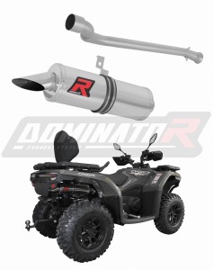 CF MOTO 520L 2024 εξάτμιση σιγαστήρας ST + dB killer