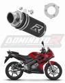 εξάτμιση τελικό DOMINATOR GP1 ΜΑΥΡΟ κατάλληλο για μοτοσυκλέτα Honda CBR 125 2004 - 2010