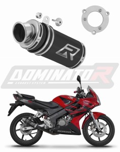Honda CBR 125 2004 - 2010 εξάτμιση τελικό GP1 BLACK + dB killer