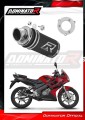 εξάτμιση τελικό DOMINATOR GP1 ΜΑΥΡΟ κατάλληλο για μοτοσυκλέτα Honda CBR 125 2004 - 2010 2
