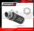 εξάτμιση τελικό DOMINATOR GP1 ΜΑΥΡΟ κατάλληλο για μοτοσυκλέτα Honda CBR 125 2004 - 2010 3