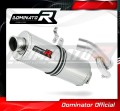 exhaust muffler DOMINATOR homologated road legal OVAL fits to S1000RR 2017  2018
