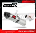 εξάτμιση τελικό DOMINATOR HP2 κατάλληλο για τη μοτοσυκλέτα Kawasaki KLE 650 Versys 2006 - 2014 2