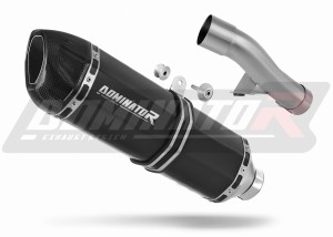 Honda CBF 600 2004 - 2007 εξάτμιση τελικό HP1 BLACK + dB killer
