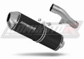 εξάτμιση τελικό DOMINATOR OVR ΜΑΥΡΟ για μοτοσυκλέτα Honda CBF 600 2004 - 2007