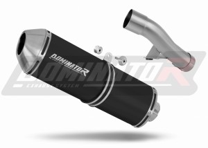Honda CBF 600 2004 - 2007 εξάτμιση τελικό OVR BLACK + dB killer