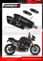 εξάτμιση τελικό DOMINATOR HP8 ΜΑΥΡΟ που ταιριάζει στη μοτοσυκλέτα Triumph Speed Triple 1050 2011 - 2016 2