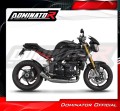 εξάτμιση τελικό DOMINATOR GPS κατάλληλο για μοτοσυκλέτα Triumph Speed Triple 1050 2011 - 2016 5
