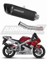 εξάτμιση τελικό DOMINATOR HP6 ΜΑΥΡΟ για μοτοσυκλέτα Yamaha YZF R1 1000 RN01 1998 - 1999