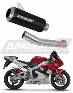 Yamaha YZF R1 1000 RN04 2000 - 2001 εξάτμιση τελικό GP BLACK + dB killer