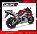 exhaust muffler DOMINATOR GP BLACK fits to Yamaha YZF R1 1000 RN04 2000  2001 4