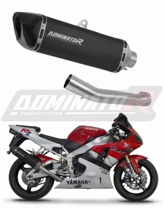 Yamaha YZF R1 1000 RN04 2000 - 2001 εξάτμιση τελικό HP6 BLACK + dB killer