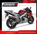 εξάτμιση τελικό DOMINATOR Εγκεκριμένη HP6 BLACK κατάλληλη για μοτοσυκλέτα Yamaha YZF R1 1000 RN04 2000 - 2001 4