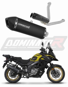 Suzuki DL 650 V-Strom 2017 - 2025 εξάτμιση Τελικό HP7 BLACK + dB killer