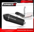 εξάτμιση τελικό DOMINATOR HP7 BLACK κατάλληλο για μοτοσυκλέτα Suzuki DL 650 V-Strom 2017 - 2025 3