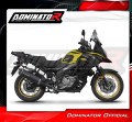 εξάτμιση τελικό DOMINATOR HP7 BLACK κατάλληλο για μοτοσυκλέτα Suzuki DL 650 V-Strom 2017 - 2025 5
