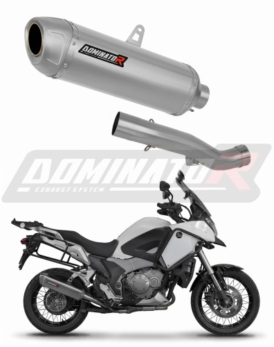 exhaust muffler DOMINATOR S6 fits to Honda VFR 1200X Crosstourer 2012  2020