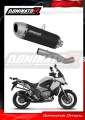 εξάτμιση τελικό DOMINATOR S6 ΜΑΥΡΟ κατάλληλο για μοτοσυκλέτα Honda VFR 1200X Crosstourer 2012 - 2020