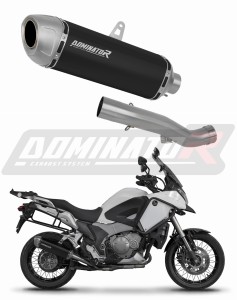 Honda VFR 1200X Crosstourer 2012 - 2020 εξάτμιση τελικό S6 BLACK + dB killer
