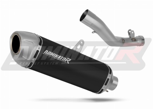 εξάτμιση τελικό DOMINATOR S6 ΜΑΥΡΟ κατάλληλο για μοτοσυκλέτα Suzuki GSXR 1000 K9 L0 L1 2009 - 2011 3