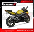 exhaust muffler DOMINATOR titanium HP6 fits to Suzuki GSXR 1000 K1  K4 2001  2004 3