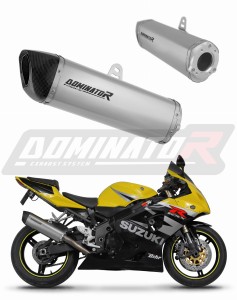 Suzuki GSXR 1000 K1 - K4 2001 - 2004 εξάτμιση τελικό τιτανίου HP6 + dB killer