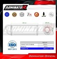 εξάτμιση σιλανσιέ DOMINATOR Τιτανίου HP6 κατάλληλο για τη μοτοσυκλέτα Suzuki GSXR 600 K1-K5 2001 - 2005 5