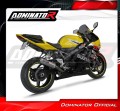 εξάτμιση τελικό DOMINATOR GP κατάλληλο για μοτοσυκλέτα Suzuki GSXR 600 K1-K5 2001 - 2005 3