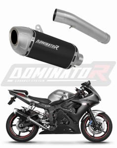 Yamaha YZF R6 2003 - 2005 εξάτμιση τελικό S6 Shorty BLACK + dB killer