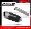 εξάτμιση τελικό DOMINATOR S6 Shorty ΜΑΥΡΟ για μοτοσυκλέτα Yamaha YZF R6 2003 - 2005 3