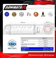 εξάτμιση σιγαστήρας DOMINATOR S6 Shorty κατάλληλος για μοτοσυκλέτα Yamaha YZF R6 2003 - 2005 5