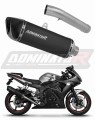 εξάτμιση τελικό DOMINATOR HP6 ΜΑΥΡΟ για μοτοσυκλέτα Yamaha YZF R6 2003 - 2005