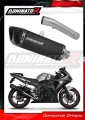 εξάτμιση τελικό DOMINATOR HP6 ΜΑΥΡΟ για μοτοσυκλέτα Yamaha YZF R6 2003 - 2005 2