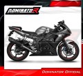 εξάτμιση τελικό DOMINATOR HP6 ΜΑΥΡΟ για μοτοσυκλέτα Yamaha YZF R6 2003 - 2005 5