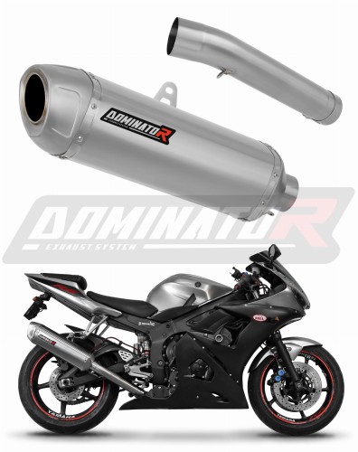 εξάτμιση σιλανσιέ DOMINATOR S6 κατάλληλη για μοτοσυκλέτα Yamaha YZF R6 2003 - 2005 6