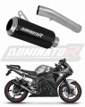 εξάτμιση τελικό DOMINATOR GP BLACK κατάλληλο για μοτοσυκλέτα Yamaha YZF R6 2003 - 2005