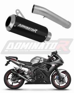 Yamaha YZF R6 2003 - 2005 εξάτμιση τελικό GP BLACK + dB killer