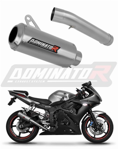 εξάτμιση τελικό DOMINATOR GP κατάλληλο για μοτοσυκλέτα Yamaha YZF R6 2003 - 2005 6