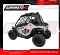εξάτμιση τελικό DOMINATOR MX BLACK κατάλληλο για μοτοσυκλέτα Polaris RZR 200 2022 - 2025 4